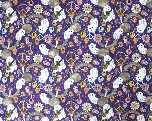 Disco Ghosts Polycotton