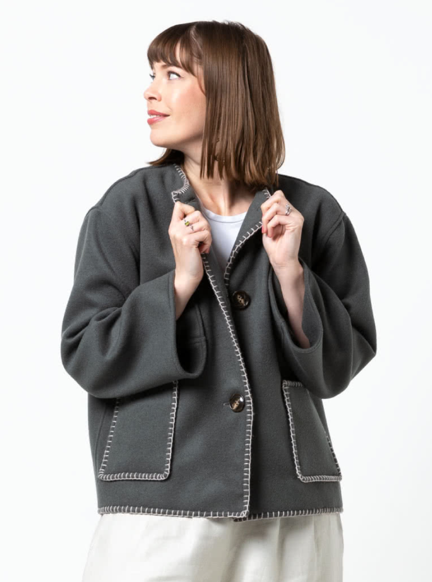 Wren Jacket Pattern - Style Arc