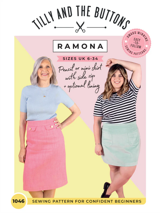 Ramona Skirt Kit - Leopard Print Cord